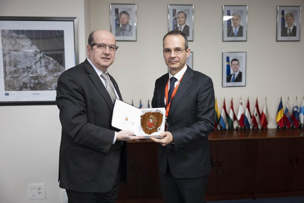 Visita do Diretor do SIED ao SATCEN