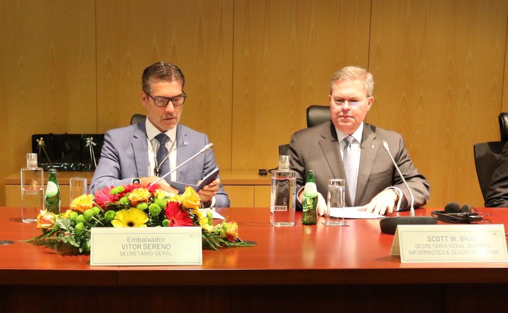 Visita do Secretário-Geral-Adjunto da OTAN ao SIED